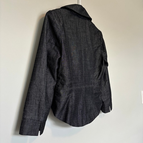 Urban Behavior Women's XS Blazer Retro Preppy Fitted Y2K Cropped Blazer Chic - Picture 8 of 10